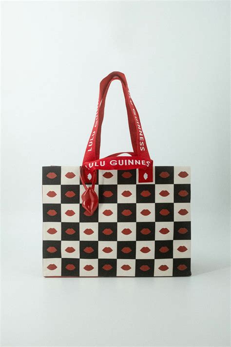 lulu guinness shopping bag waitrose